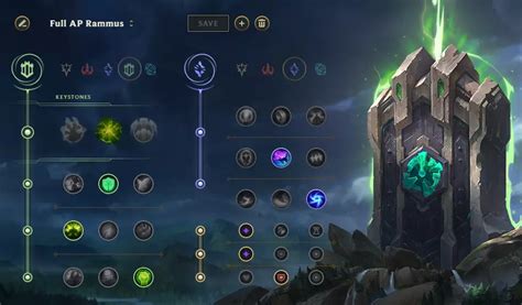 AP Rammus Build and Runes .